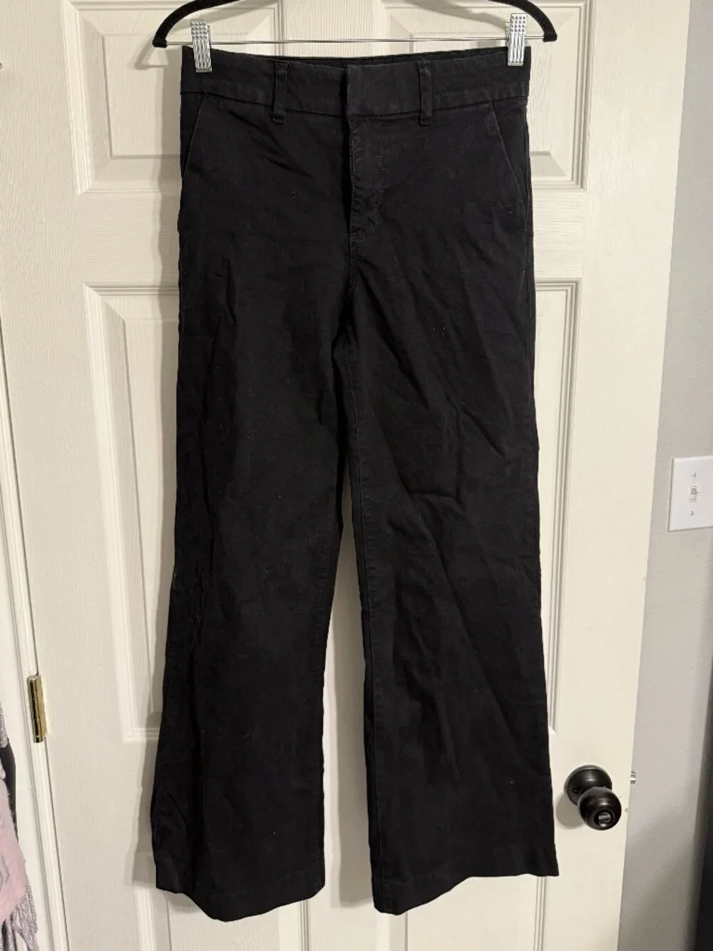 Nine West Wide Leg Jeans - Black Size 4